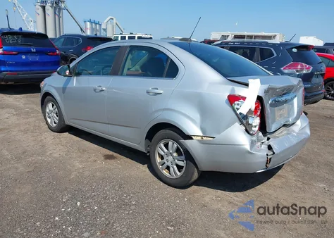 2016 Chevrolet Sonic Lt Auto from USA, damaged, VIN 1G1JC5SGXG4163074